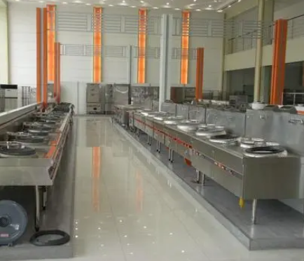 食堂厨房设备的五种合理布局